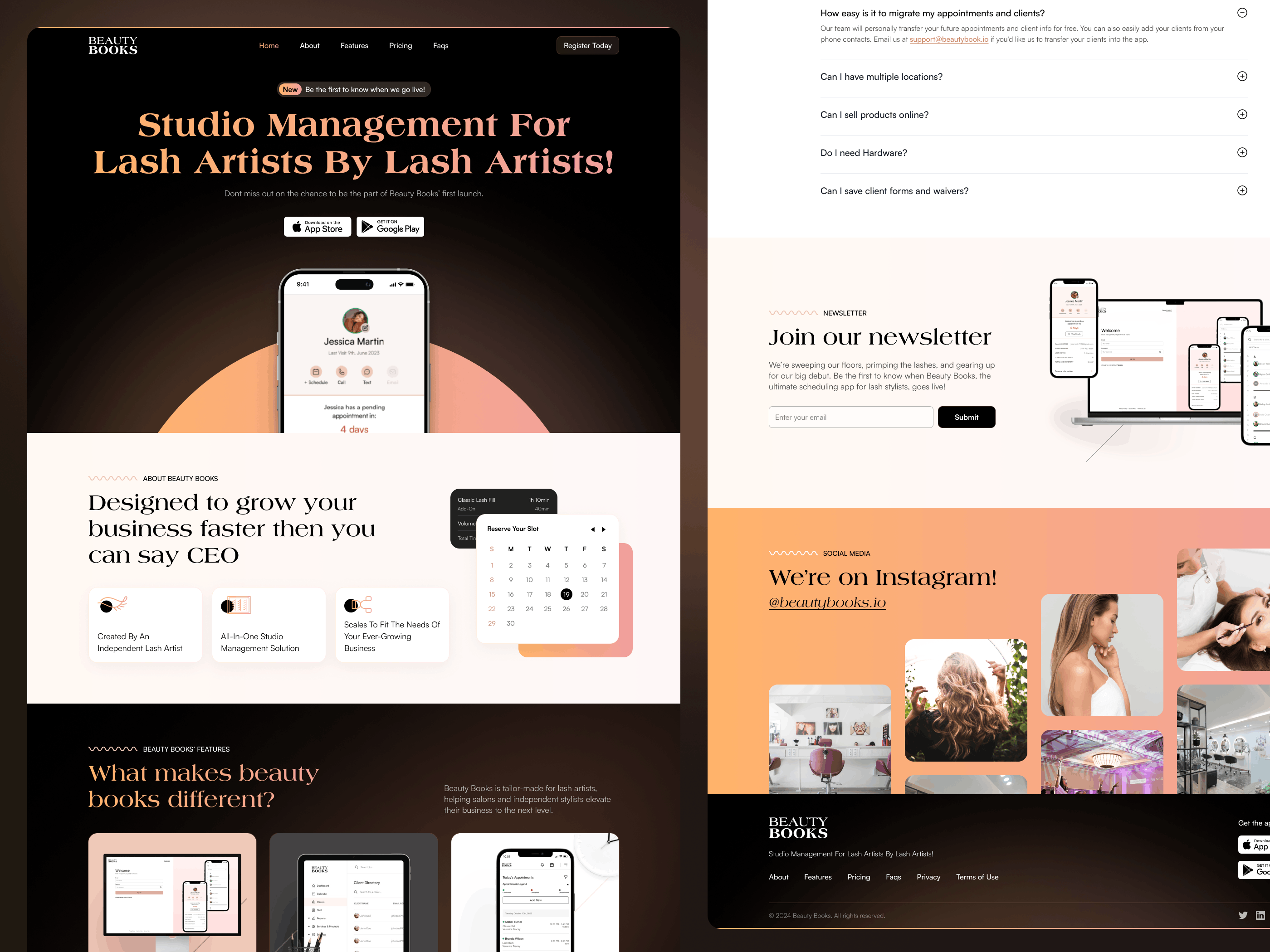 Beauty Books — Platform overview